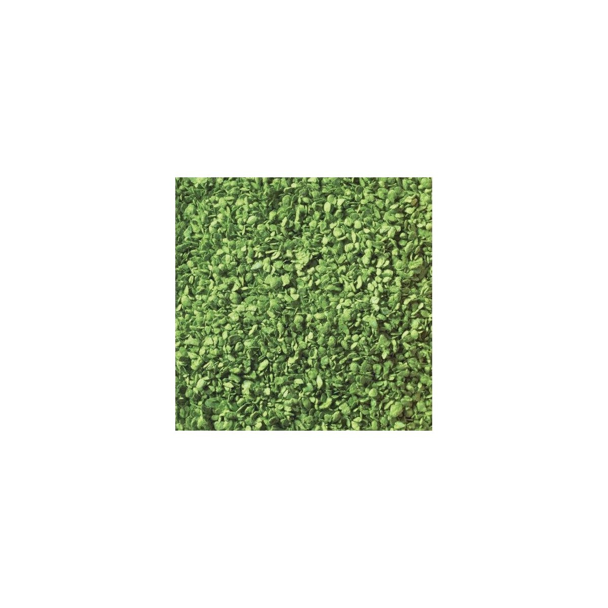 Leaves Ground Cover -- Medium Green, HO, Walthers SceneMaster 1207