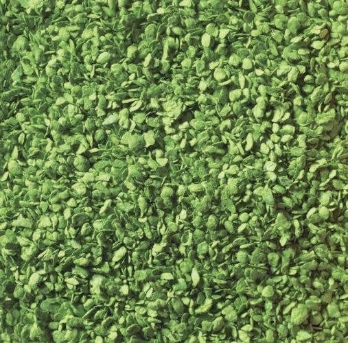 Leaves Ground Cover -- Medium Green, HO, Walthers SceneMaster 1207