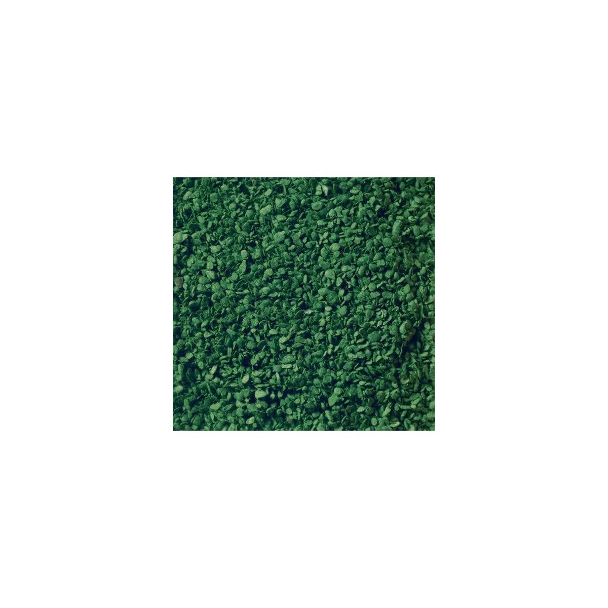 Leaves Ground Cover -- Dark Green, HO, Walthers SceneMaster 1208