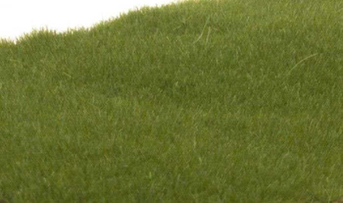 Static Grass - Field System -- Dark Green Fibers - 1/16′ 2mm, All Scales, Woodland Scenics 613