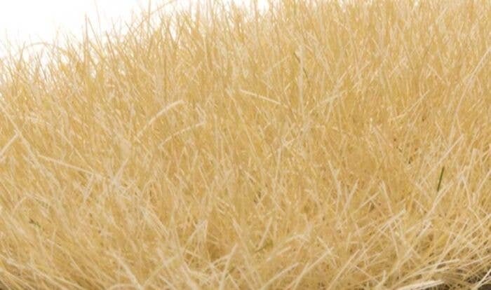 Static Grass - Field System -- Straw 1/2′ 12mm Fibers, All Scales, Woodland Scenics 628