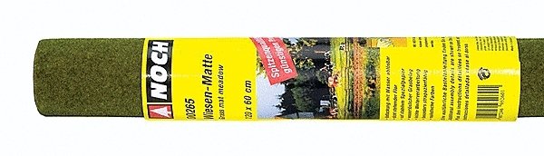 Large Grass Mats - 47-1/4 x 23-5/8′ 120 x 60cm -- Meadow, All Scales, Noch Gmbh & Co 265