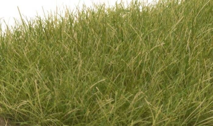 Static Grass - Field System -- Medium Green 1/2′ 12mm Fibers, All Scales, Woodland Scenics 626