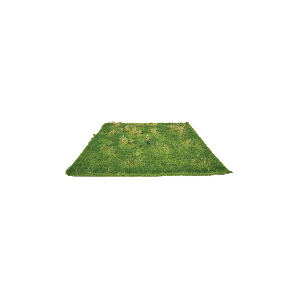 Tear & Plant Meadow Mat - 8-5/8 x 7-7/8′ 21.9 x 20cm -- Spring Meadow, All Scales, Walthers SceneMaster 1126