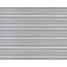 Patterned Sheets - Siding - Corrugated - .020 x 7 x 12` pkg(2) -- White - .030` Spacing, N, Plastruct Inc 91510