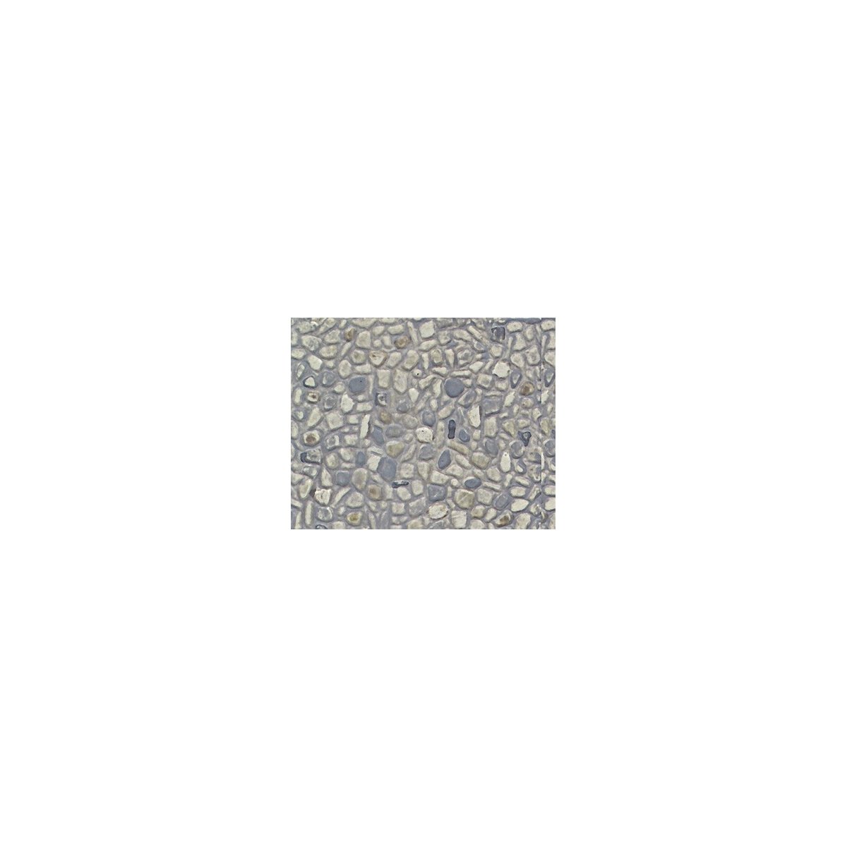 Patterned Sheets - Stone - Random Field Stone - .020 x 7 x 12` pkg(2) -- .170` Beige Stones, HO, Plastruct Inc 91581