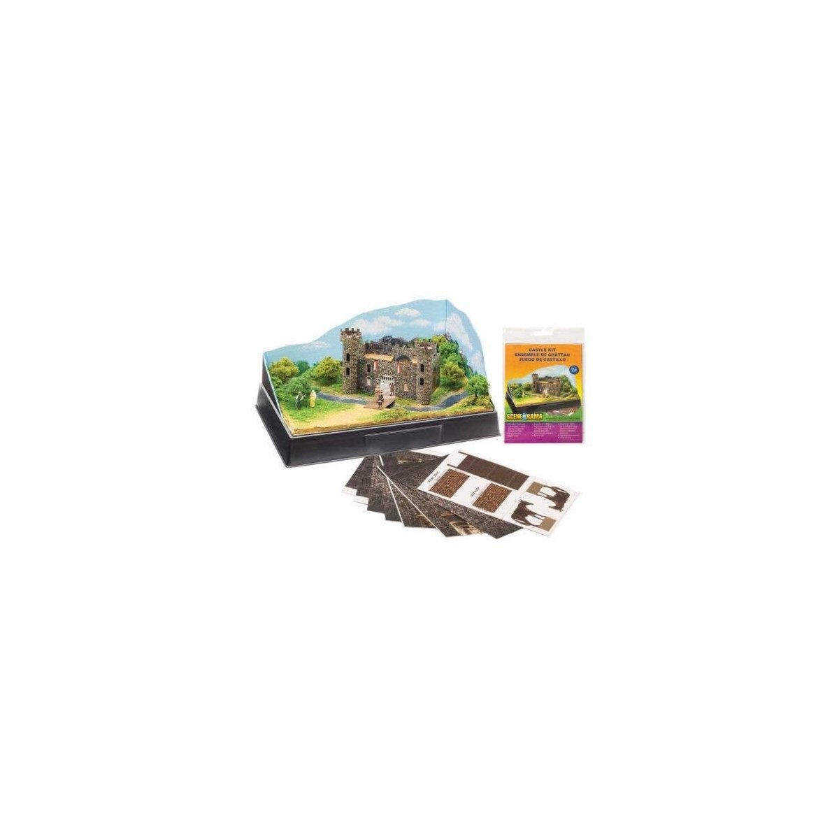 Castle - Scene-A-Rama(TM) -- Kit, All Scales, Woodland Scenics 4134