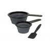 Plaster Mixing Set -- 1 Each: 32oz 946mL Bowl, 8oz 236mL Measuring Cup, Spatula, All Scales, Woodland Scenics 1187