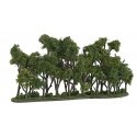 Hedge Row - Woodland Classics(TM) Ready Made Trees(TM) -- 8-1/4 x 1 to 4′ 20.9 x 2.5 to, All Scales, Woodland Scenics 3582