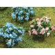 Hydrangea -- pkg(12), HO, JTT Miniature Tree 95609