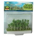 Woods Edge Trees pkg(20) -- Pastel Green - 2 to 2-1/2′ 5.1 to 6.4cm, All Scales, JTT Miniature Tree 95619
