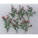 Rose Bushes -- 1-3/8′ 3.5cm pkg(6), HO, JTT Miniature Tree 95539