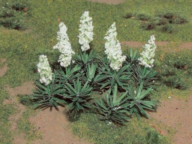 Yucca -- pkg(20), HO, JTT Miniature Tree 95611