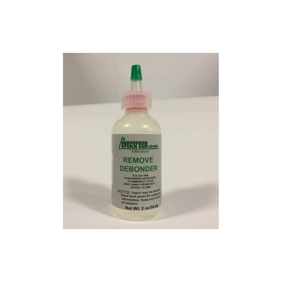 CA Debonder Dealer Display Refill 6-Pack -- 2oz 59.1ml, ALL, Evergreen Scale Models 675