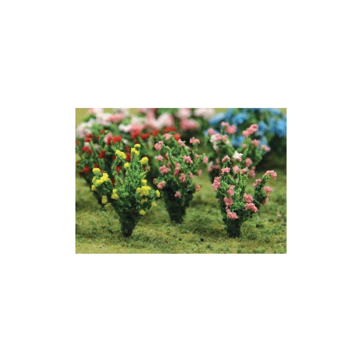 Hibiscus -- pkg(18), HO, JTT Miniature Tree 95607