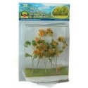 Woods Edge Trees -- Mixed Fall 4 to 5-1/2′ pkg(5), All Scales, JTT Miniature Tree 95624