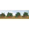 Strawberries -- pkg(8), O, JTT Miniature Tree 95577