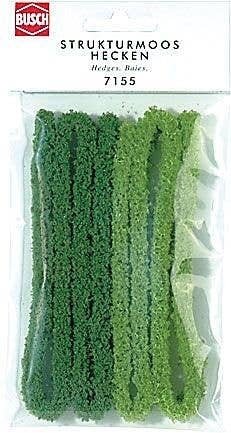Moss Hedges -- Green 39.4 x 3/8′ 100 x 1cm, N, Busch Gmbh & Co Kg 7155