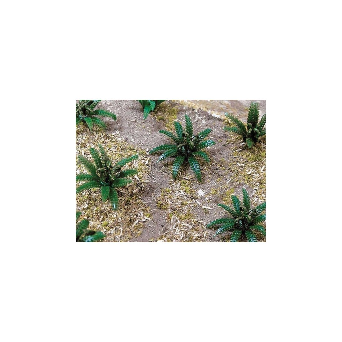 Ferns -- 5/8′ Wide pkg(12), HO, Bachmann Industries 32511