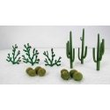 Cactus, HO, JTT Miniature Tree 95613
