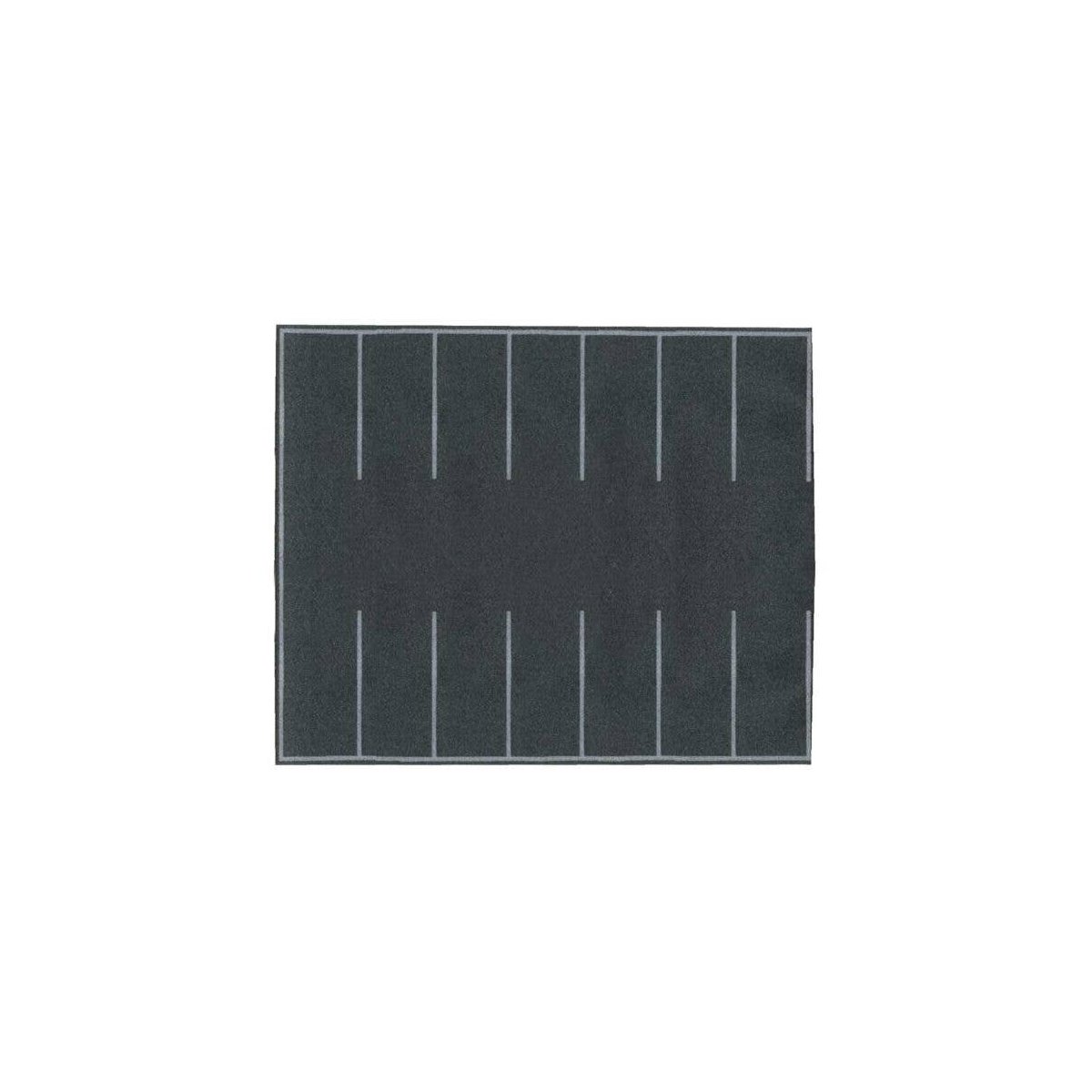Flexible Self-Adhesive Paved Parking Lot -- 7-7/8 x 6-3/16′ 20 x 16cm, HO, Walthers SceneMaster 1260