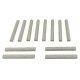 Parking Lot Concrete Bumpers pkg(12), HO, Walthers SceneMaster 4178