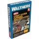 Asphalt Street System -- Straight Sections pkg(10) with Accessories, HO, Walthers Cornerstone 3195