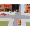 City Sidewalk -- Kit - Scale 10 x 40′ 3 x 12.2m pkg(6), HO, Smalltown USA 7000
