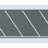 Diagonal Parking Space Sheet with Markings -- 39-3/8 x 2-3/8′ 100 x 6cm, HO, Faller Gmbh 170634