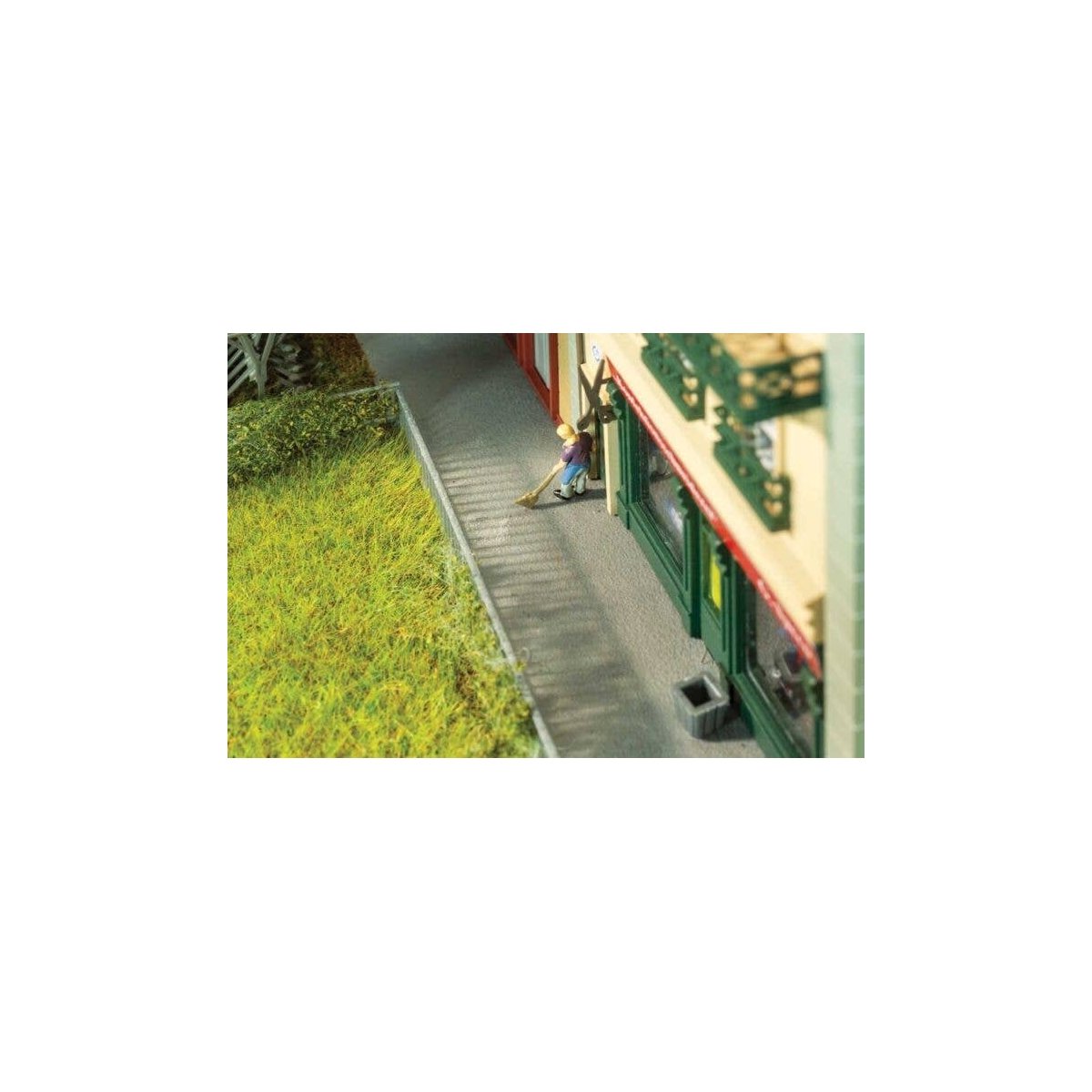 Self-Adhesive Road Surface Sheet -- Coarse Asphalt, HO, Faller Gmbh 170315