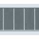 Rectangular Parking Space Sheet with Markings -- 39-3/8 x 3-1/8′ 100 x 8cm, HO, Faller Gmbh 170633