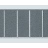 Rectangular Parking Space Sheet with Markings -- 39-3/8 x 3-1/8′ 100 x 8cm, HO, Faller Gmbh 170633