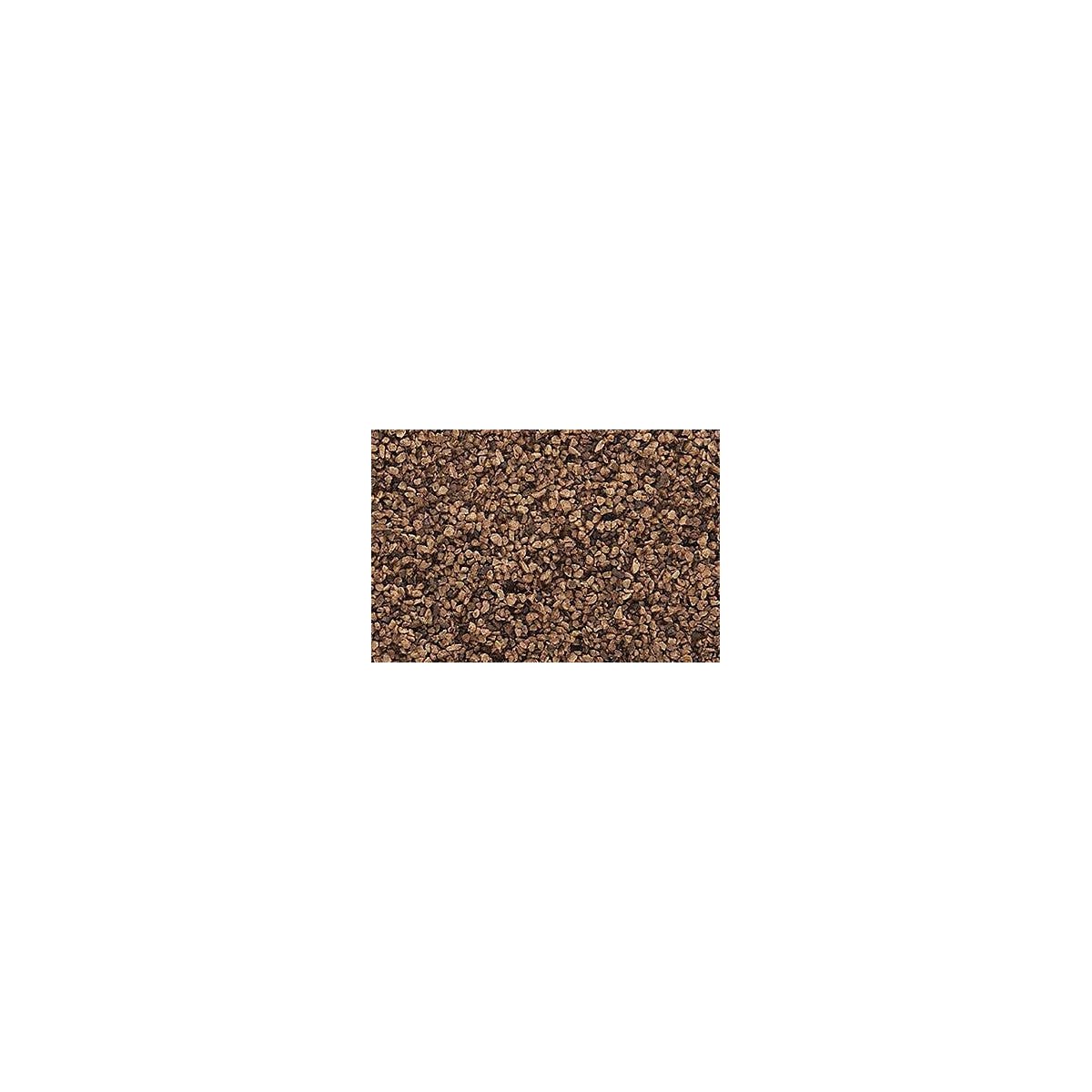 Ballast - Coarse - 12oz 340g -- Brown, All Scales, Woodland Scenics 86