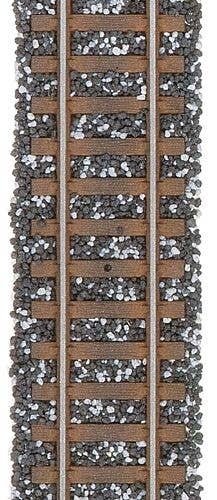 Ballast -- Black/Gray Blend 8-1/8oz 230g, All Scales, Busch Gmbh & Co Kg 7124