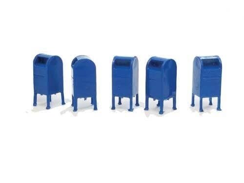 US Mail Dropbox -- pkg(5), HO, All Scale Miniatures 870930