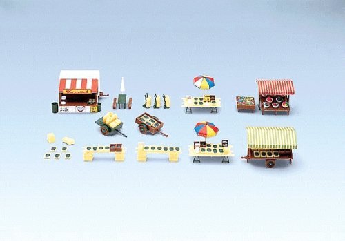 Market Stands & Carts, HO, Faller Gmbh 180582