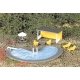 Park Accessories -- Swimming Pool & Accessories, HO, Bachmann Industries 42215