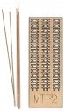 M-Trak 30′ Gauge (Nn30) Mine Track System - Kit (Laser-Cut Wood, Metal) -- Three Flexible 3, N, The N Scale Architect 20015