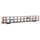 89′ Flatcar w/Tri-Level Open Auto Rack - Ready to Run -- Great Northern Rack Trailer-Train Flatcar RTTX 501922 (brown), HO, Wa