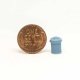 Trash Can with Lid -- pkg(5), HO, All Scale Miniatures 870846