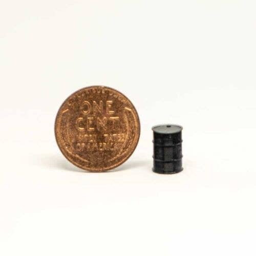 Steel Drum with Bungs -- pkg(5), HO, All Scale Miniatures 870834