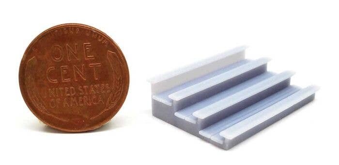 Grandstand Seating -- 1 Section, N, All Scale Miniatures 16011001