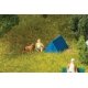 Tents -- Blue pkg(4), HO, Faller Gmbh 180003