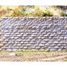 Cut Stone Retaining Wall -- Medium - 6-3/4 x 3-1/2′ 17.1 x 8.9cm, All Scales, Chooch Enterprises 8312