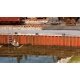 Harbor Wall - 20-1/4 x 5/8 x 1-5/8 51.4 x 1.6 x 4.2cm -- Kit - pkg(2) Combined Length up to, HO, Walthers SceneMaster 4150