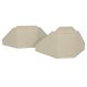 Bridge Abutment 2-Pack -- Kit, N, Walthers Cornerstone 3881