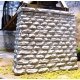 Single-Track Cut Stone Bridge Pier w/Rectangular Base -- 3-3/4 x 1 x 3-1/2′ 9.5 x 2.5 x 8.9cm, HO, Chooch Enterprises 8431