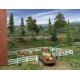 3-Rail Farm Fence -- Kit, HO, Walthers SceneMaster 4202