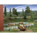 3-Rail Farm Fence -- Kit, HO, Walthers SceneMaster 4202