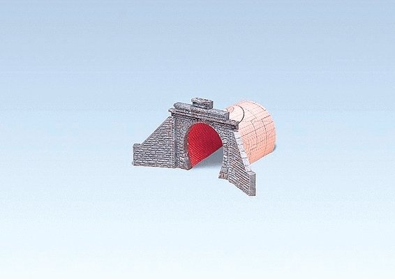 Tunnel Portals -- Low Clearance - Steam Era - 2-3/4′ 7cm Clearance, HO, Faller Gmbh 120558